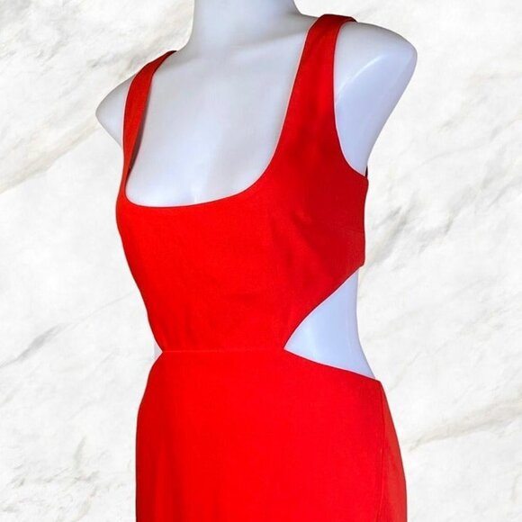 Lovers and Friends Titus Midi Dress - Red - Picture 8 of 12